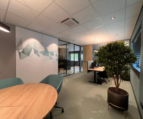 Macs kantoor renovatie en inrichting in Son en Breugel - kantoor