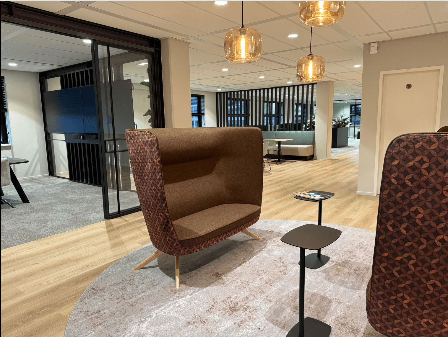 Renovatie en inrichting van get nieuwe kantoor van Minitab